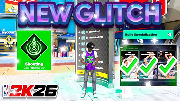 *NEW* BUILD SPECIALIZATION GLITCH...#1 METHOD TO COMPLETE BUILD SPECIALIZATION GOALS IN NBA 2K26