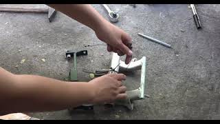 Installing Engine Support Extension 2.5 Honda Click V3 Gawang Weslley