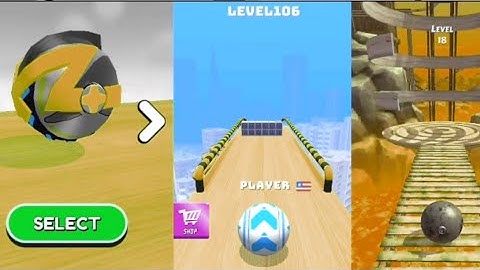 NEW SKY ROLLING BALL 3D GAMEPLAY SPEED RUN WALKTHROUGH IOS END ANDROID MOBILE GAMEPLAY GOING BALLS