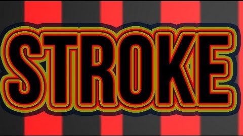 Photoshop Tutorial : Make multi stroked text  [HD]