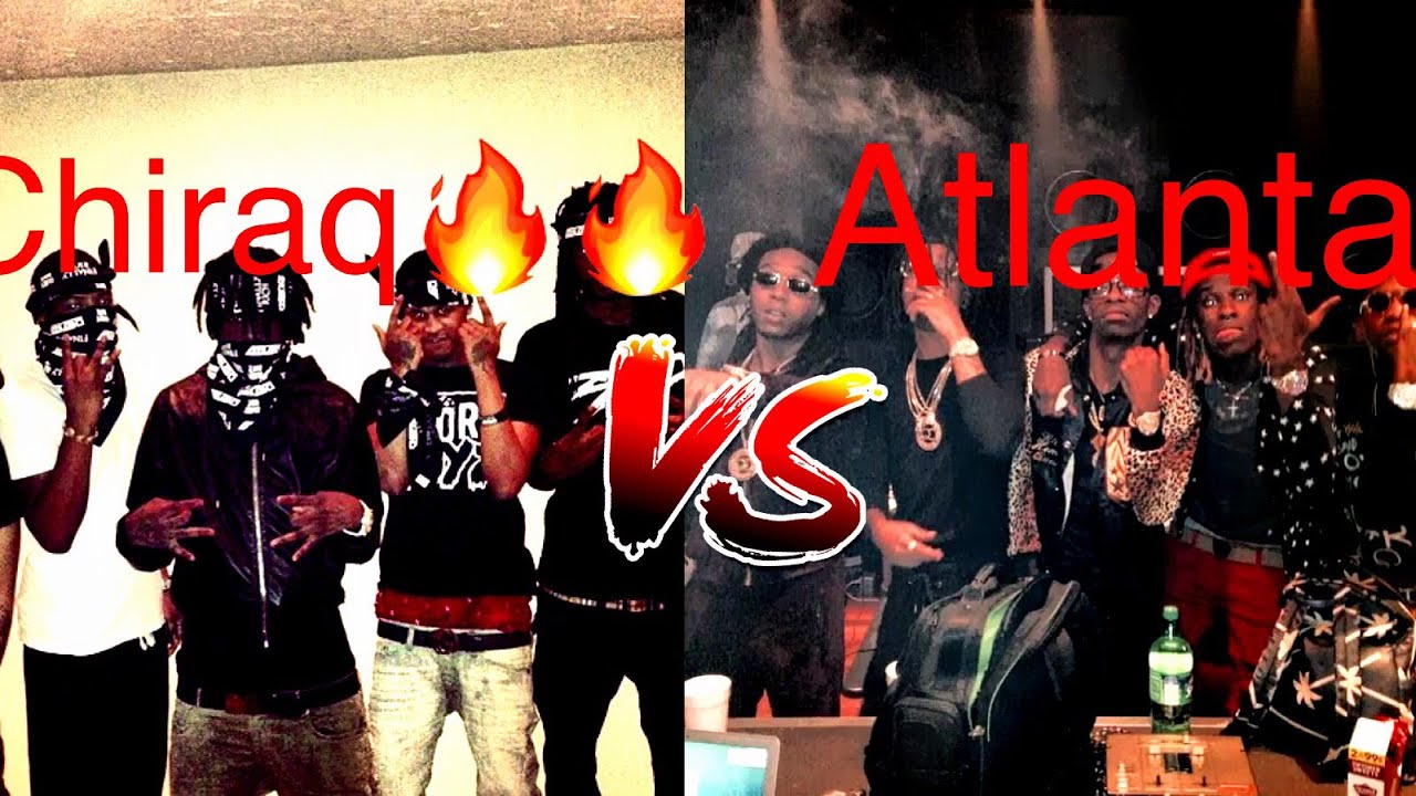 Chiraq vs Atlanta rappers - YouTube