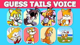 FNF - Guess Character by Their VOICE  | TAILS.EXE , PIBBY TAILS, TAILS SPINNING, TAILS CAUGHT ...