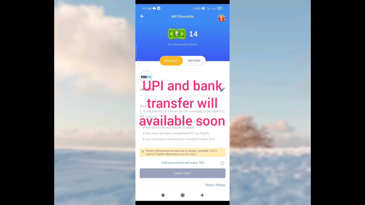 Mx player cash out problem _2022_|