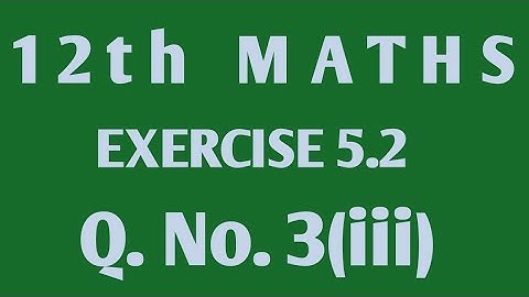 Class 12 :maths /chapter 5 /Two dimensional analytical geometry II /exercise 5.2 /Q. No. 3(iii)/S.M