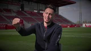 El Test de ElDesmarque a Lucas Ocampos; Todo, menos fútbol, en el vestuario del Sevilla