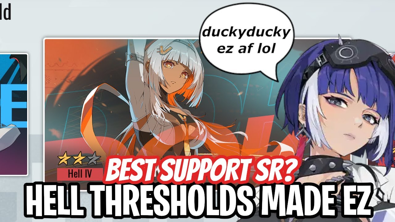 FARM ALL 3 HELL THRESHOLDS WITH THIS SR SUPPORT! MUST BUILD