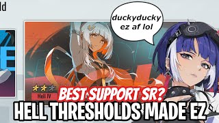 FARM ALL 3 HELL THRESHOLDS WITH THIS SR SUPPORT! MUST BUILD
