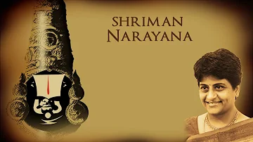 SHRIMAN NARAYANA -  UMA MOHAN | Vyankatesh Stotra | Times Music Spiritual