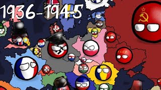 History of Europe (1936-1945) countryballs