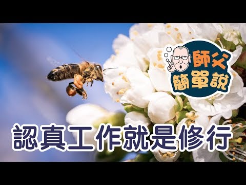 【師父簡單說】認真工作就是修行