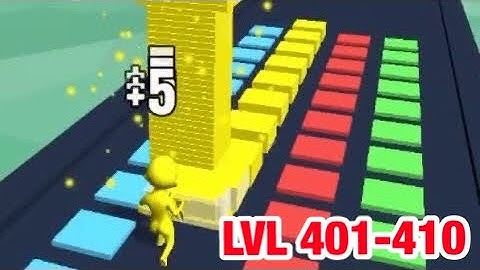 Stack Colors - LVL 401-410 - Gameplay Walkthrough
