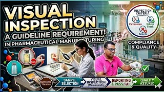 visual inspection and it's requirements as per Guidelines