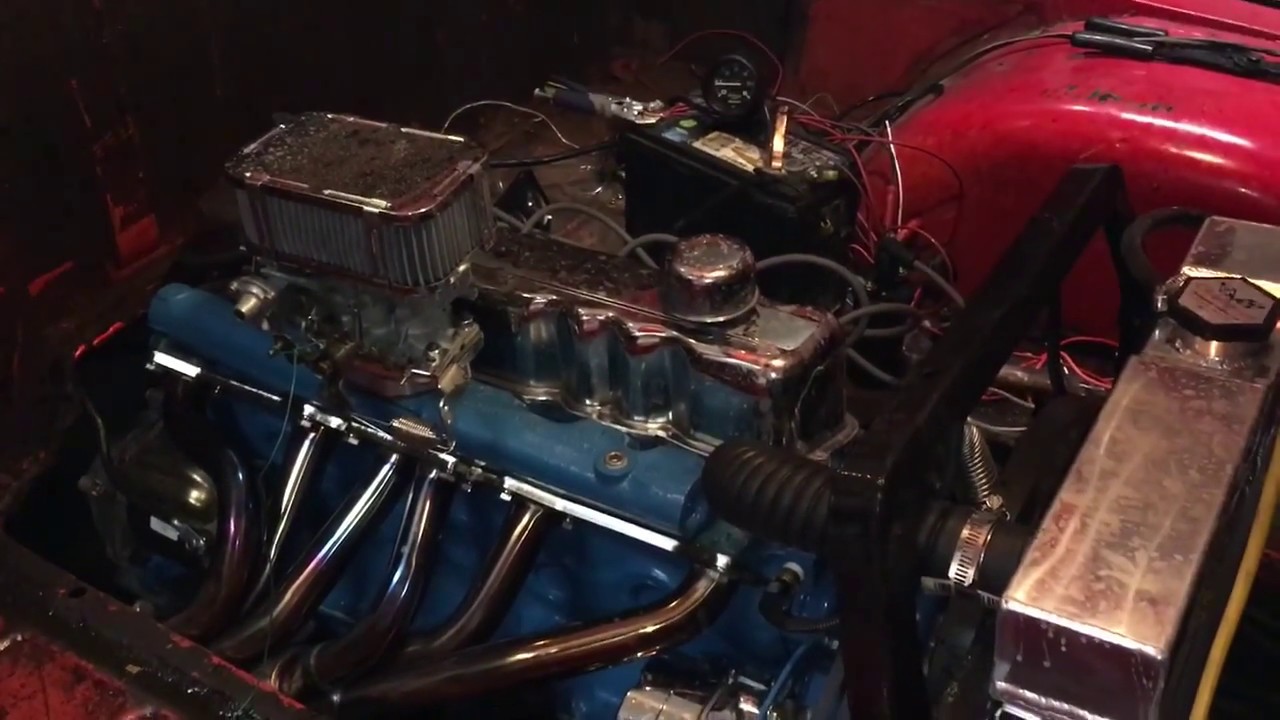 Ford 200 Straight Six, Straight Header - YouTube