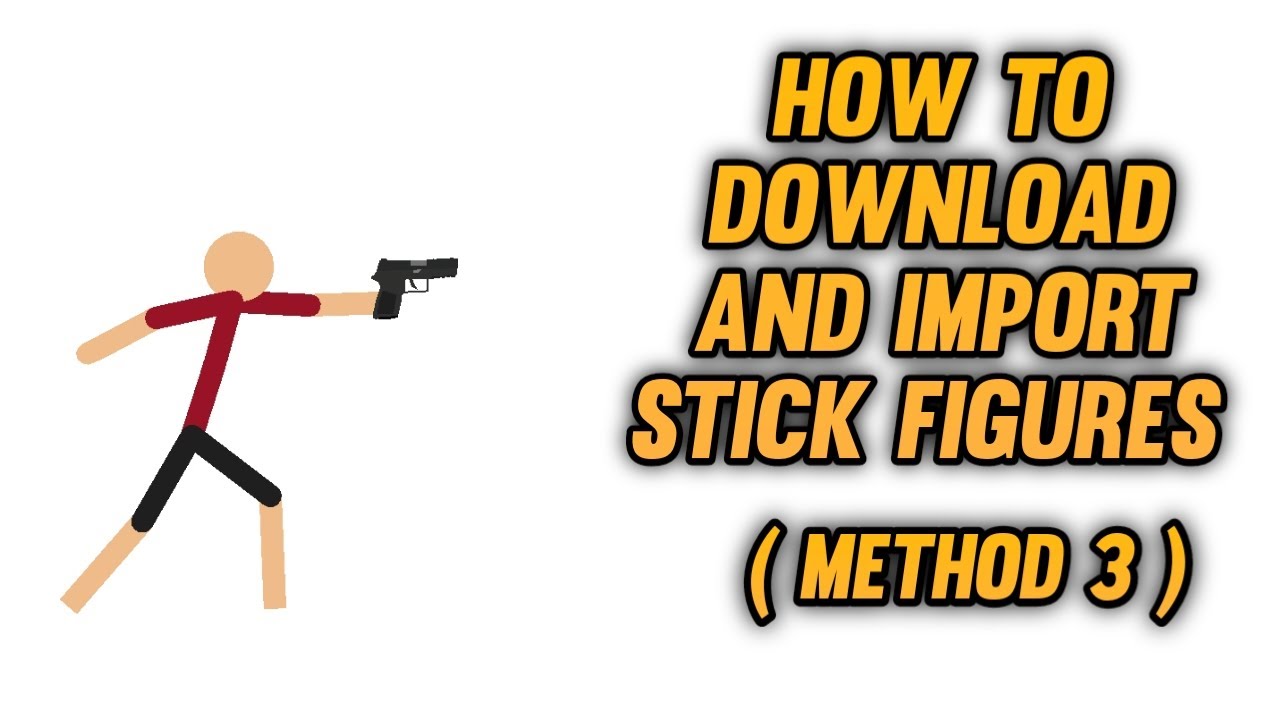 How To Download And Import Stick Figures In Stick Nodes