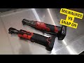 MILWAUKEE 3/8" M12 FUEL RATCHET VS SNAP ON 2021
