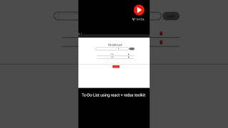 To-Do-List using react + redux toolkit