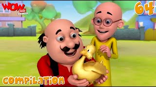 Motu Patlu In Bahasa | Kompilasi 64 | serial dan cerita lucu animasi | WowKidz Indonesia | #spot