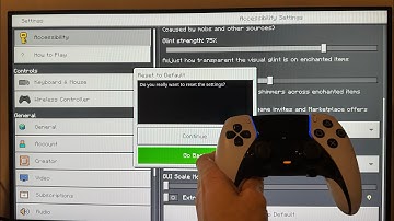 Minecraft Bedrock Edition: How to Reset Settings to Default Tutorial! (Easy Method) *2024*