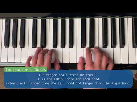 C D E F G March | Piano | Klassik Arts