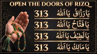 Powerful Zikr of Ya Razzaqu Ya Allah | Ya Fattahu Ya Allah | Ya Latifu Ya Allah | Peace & Barakah