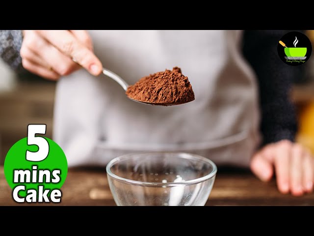 5 Mins Cake Recipe | Instant Cake Recipe | Easy Chocolate Cake | Eggless Cake Without Oven | She Cooks