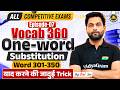 🔴Vocab 360 One Word Substitutions English | Episode 07 | Vocab for All Competitive Exams | Jai Sir