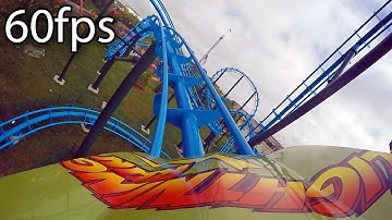 Lightning Run front seat on-ride HD POV @60fps Kentucky Kingdom