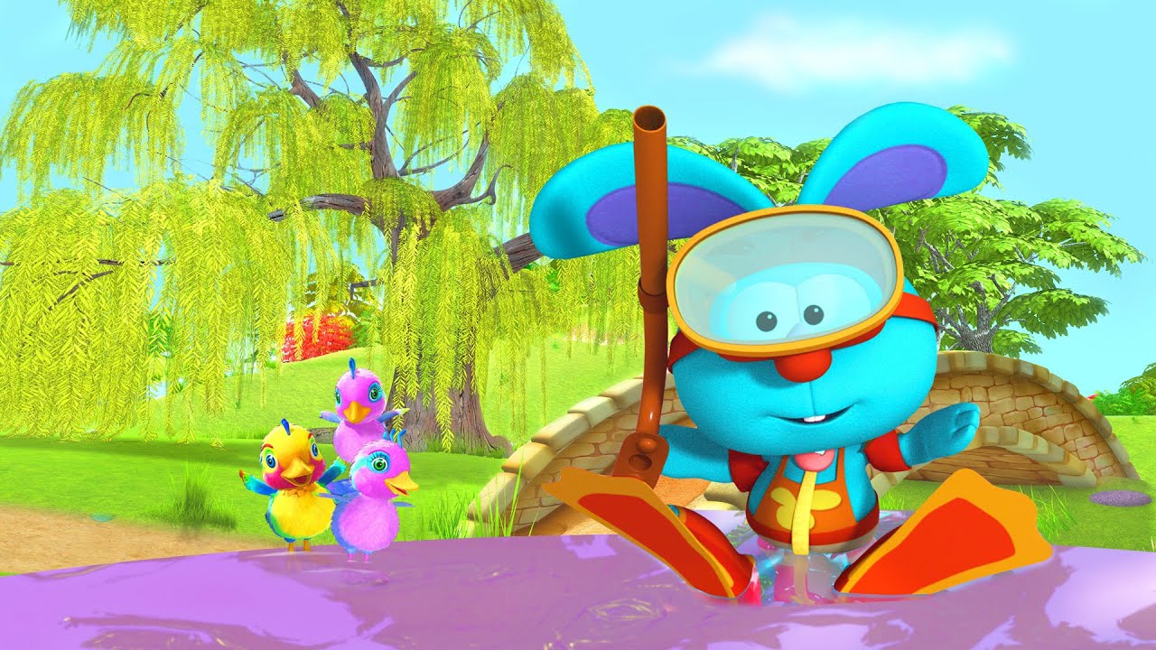 החיוך של רוזי | אמא לתינוק ברווזים החדשים 🐣🐥🐤 | קריקטורות מהנות לגיל הרך | @החיוך של רוזי