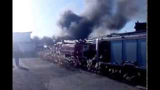 Видео пожар в Астрахани на Рождественского от Ar Booz, улица Рождественского, Астрахань, Россия