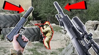 Suppressed Airsoft Guns - Sniper Gameplay screenshot 5