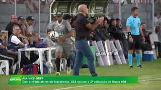 ASA vence Juazeirense e assume vice-liderança na Série D - 18/5/26