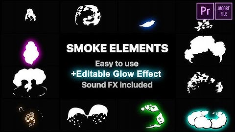 2DFX Smoke Elements Motion Graphics Templates