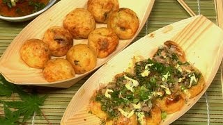 たこ焼きの作り方（外はサクサク、中はやわらかいタコ焼き）