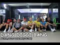 DANG DIGGI BANG | [ RGP HAHA, SKULL FT BEENIE MAN (DJ KLU RMX) ] | Dance Fitness | One Up DBRK Crew