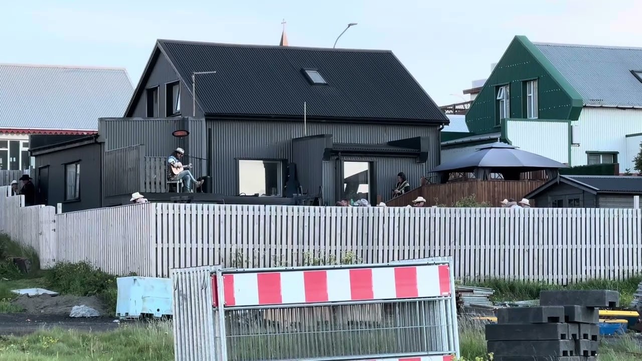 Europe 2025 Video #12 - Music from Westman Islands, Iceland