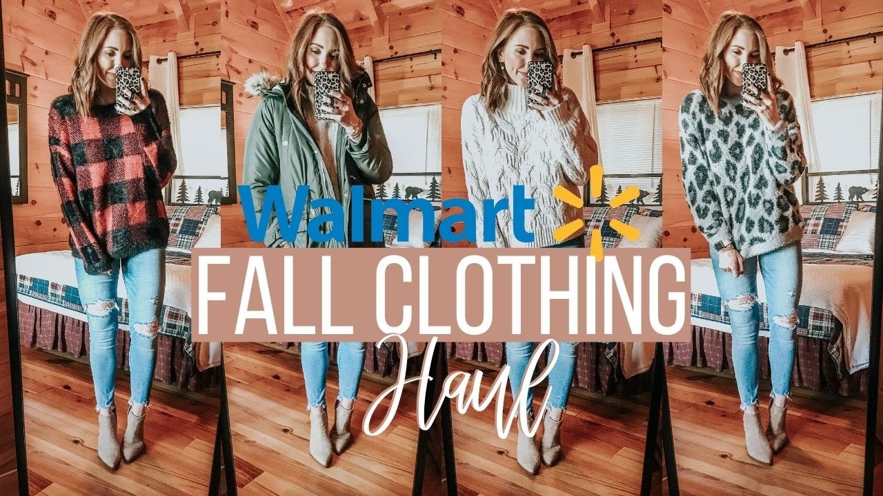 FALL WALMART HAUL! Coats, Sweaters, & Sherpas! | Moriah Robinson