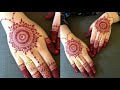 Latest stylish mandala mehndi design for back hand  easy back hand mehndi design  blossoms of love