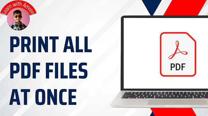 How to Print all PDF Files in Folder or Drive at Once