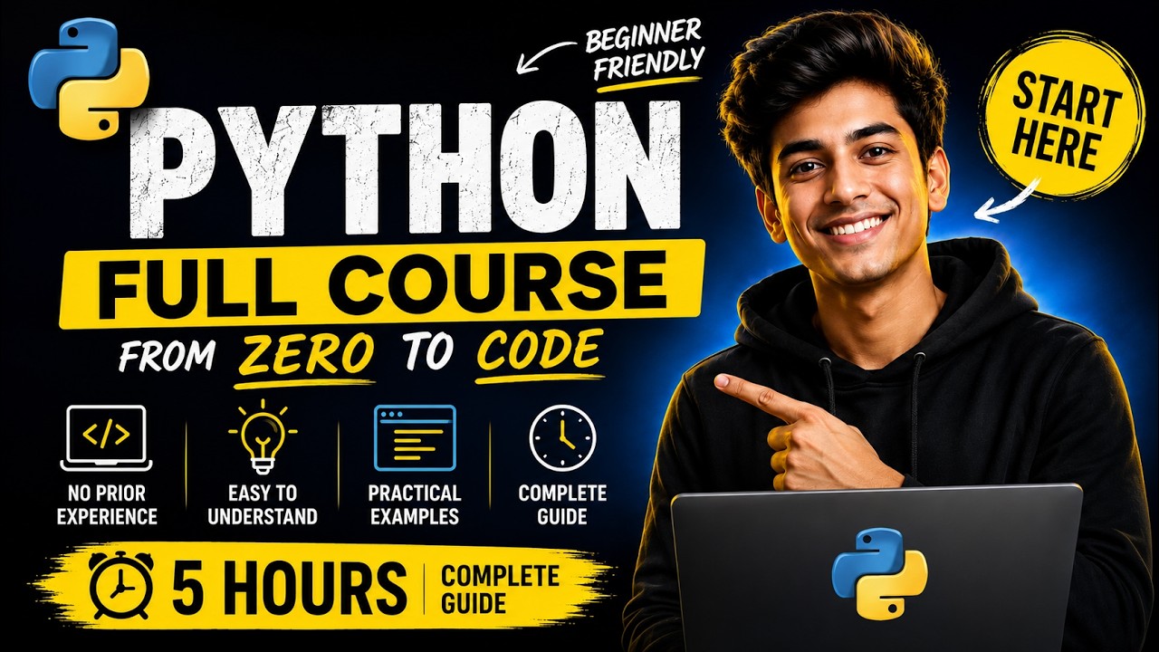 Python Tutorial For Beginners in Hindi - YouTube