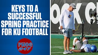 Three keys to a successful spring practice for Kansas football