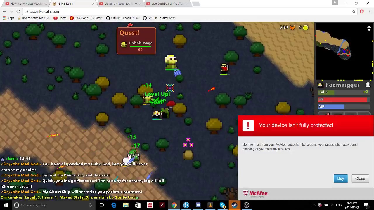 Nilly's realm Wizard PPE (also looking for music for my playlists)