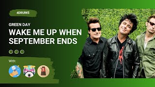 Green Day - Wake Me up When September Ends | Drums + Metronome + Vocal