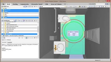 Solibri Model Checker & Autocodes - Accessibility Checking - Retail Example