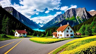 Driving in Swiss  7 Best Places to Visit in Switzerland   4K