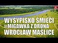 #Migawka z drona Wysypisko #śmieci na Maślicach