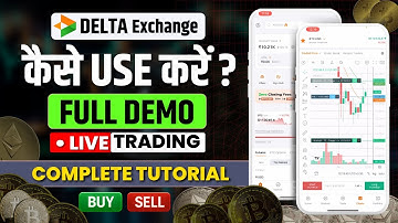 Delta Exchange App Full Tutorial हिंदी  | Delta Exchange Mobile App Kaise Use Kare | Step-by-Step