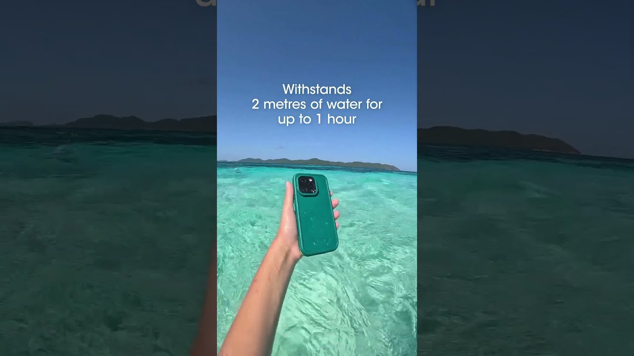 Sand or sea are no match for Frē Series. The waterproof case with full device coverage. #iphonecase