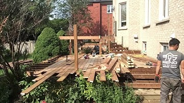 Deck building time lapse