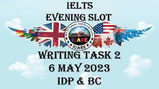 6 May 2023 IELTS / Writing Task 2 / Academic / Exam Review / INDIA