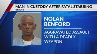One dead, one in custody in Bryan early morning stabbing